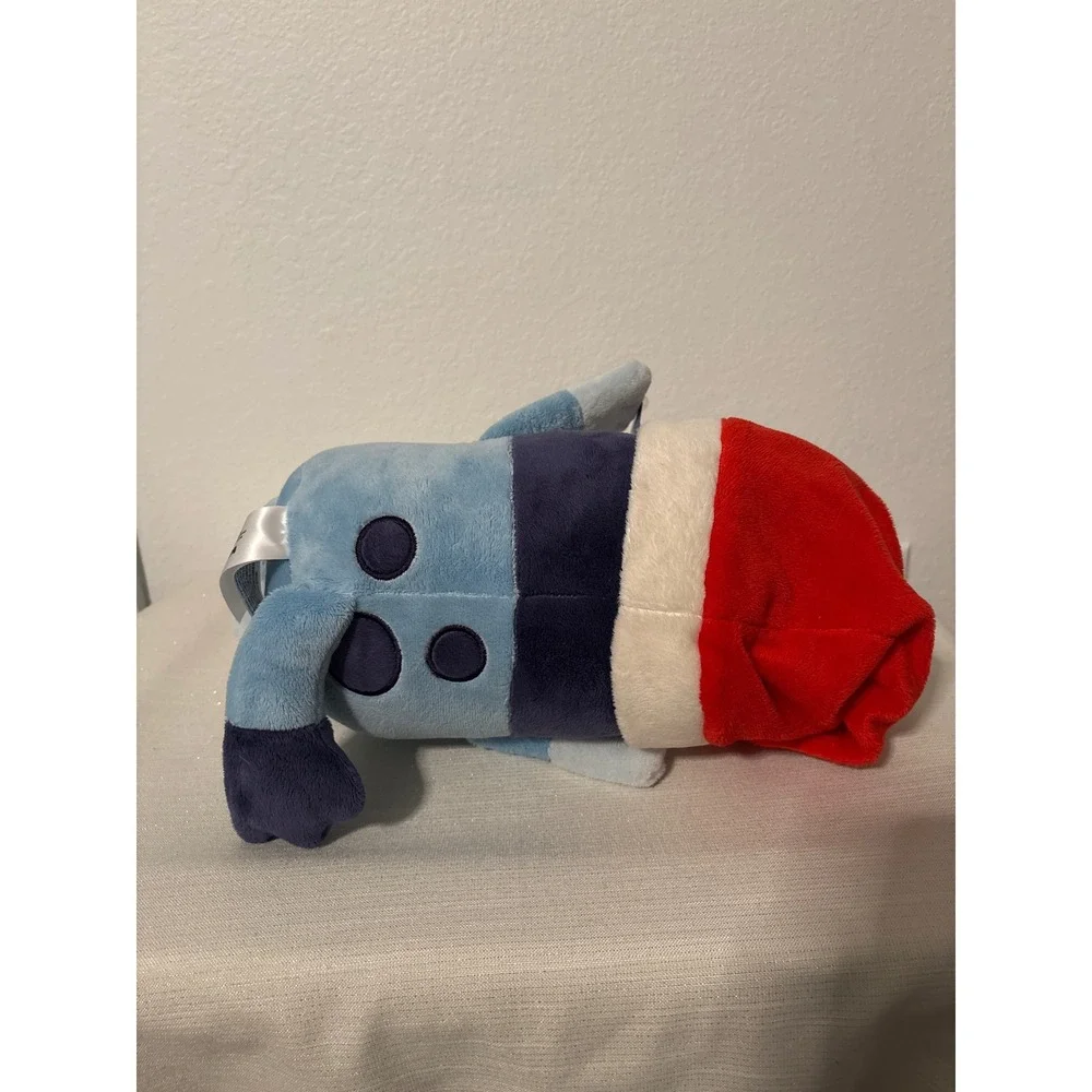 Bluey‎ Christmas Plush Toy With Santa Hat 12